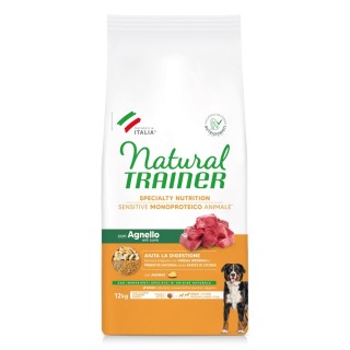 Natural Trainer Sensitive Adult Medium & Maxi mit Lamm - 12 kg