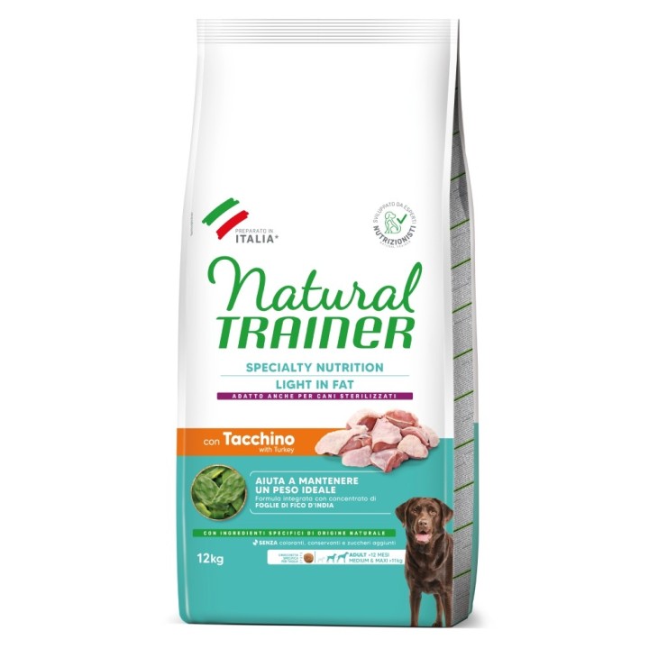 Natural Trainer Light in Fat Adult Medium & Maxi mit Pute - 12 kg