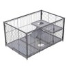 TIAKI Kleintierkäfig Villa -  Add-on Unit: L 79 x B 52 x H 42,5 cm