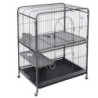 TIAKI Kleintierkäfig Villa - Hauptkäfig: L 79 x B 52 x H 99,5 cm