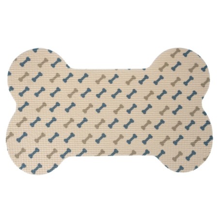 zooplus Basics Napfunterlage Knochen - L 53,5 x B 33 cm