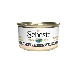 Schesir Thunfisch in Gelee 6 x 85 g - Thunfisch mit Lachs