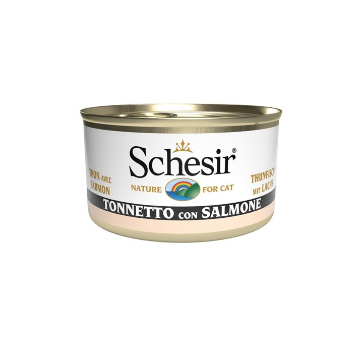 Schesir Thunfisch in Gelee 6 x 85 g - Thunfisch mit Lachs