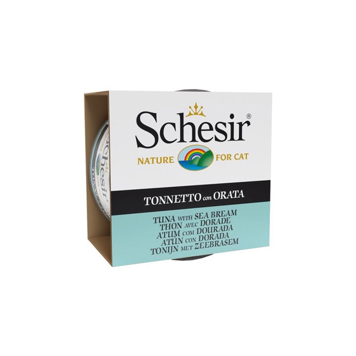Schesir Thunfisch in Gelee 6 x 85 g - Thunfisch mit Seebrasse