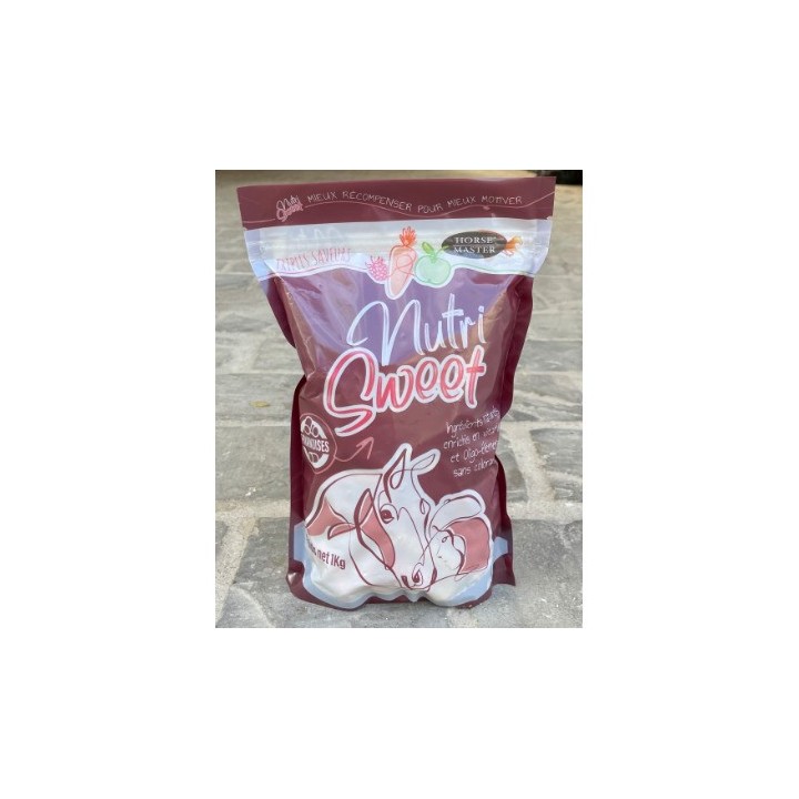 Pferdeleckerli Horse Master Nutri Sweet - Dreifacher Geschmack 1 kg