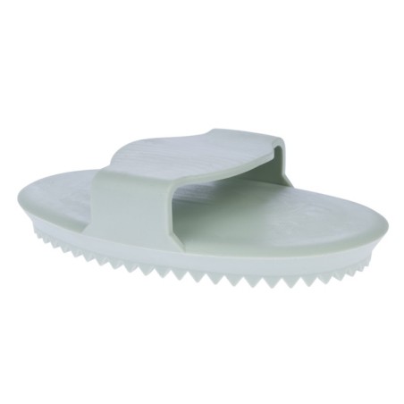 kooa Gummi-Striegel - Größe L: ca. L 16 x B 11 x H 4 cm (hellgrün)