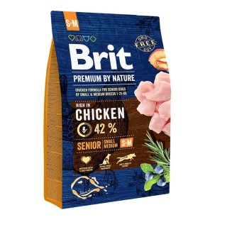 BRIT Premium By Nature Senior Small Medium S+M 3 kg