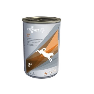 TROVET Adult MXF Nassfutter für ausgewachsene Hunde 400 g