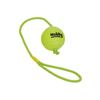 Tennisball mit Wurfseil für Hunde Nobby Pet