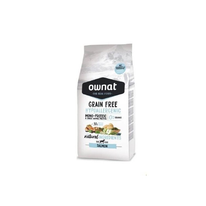 Trockenfutter für Hunde Ownat GF Hypo Saumon