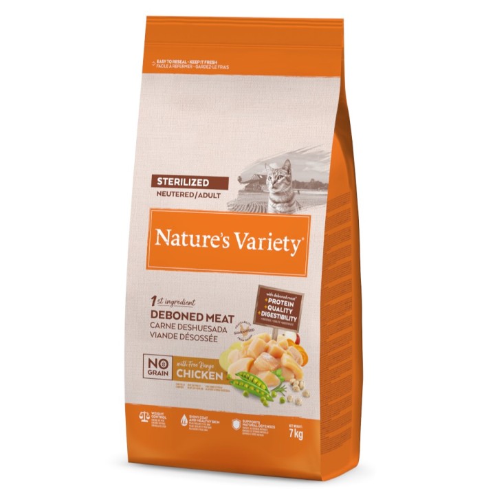 Nature's Variety No Grain Sterilized Adult Freilandhuhn - 7 kg
