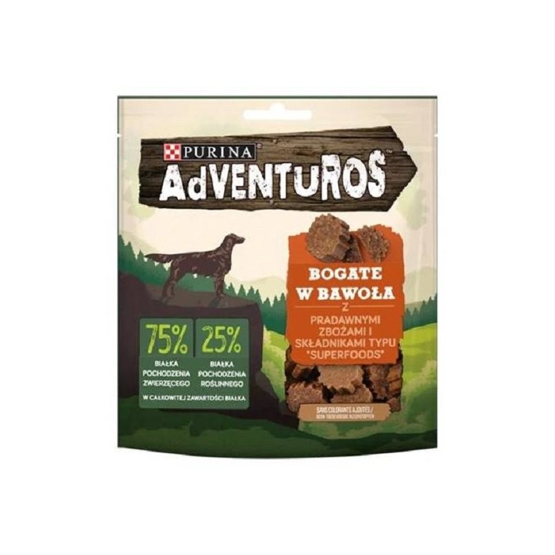 PURINA Adventuros Büffel Uralt-Getreide 90g