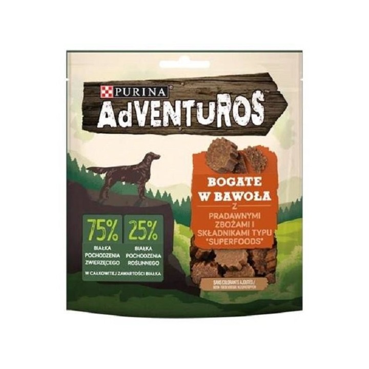 PURINA Adventuros Büffel Uralt-Getreide 90g