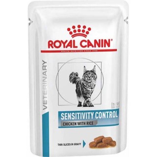 Trockenfutter für Katzen Royal Canin VDIET Sensitivity Poulet (x12)