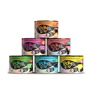 Lucky Lou SuperMono² 6 x 200 g - Mixpaket (6 Sorten)