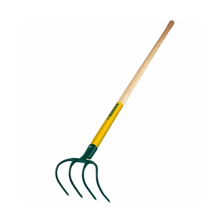 Baumarkhacken mit 4 Zähnen, Holzgriff Leborgne