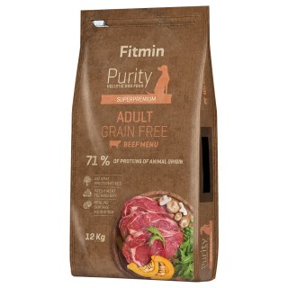 Fitmin dog Purity Adult Getreidefrei Rind - 12 kg