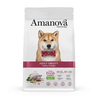 Trockenfutter für Hunde Amanova Obesity