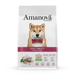 Trockenfutter für Hunde Amanova Obesity