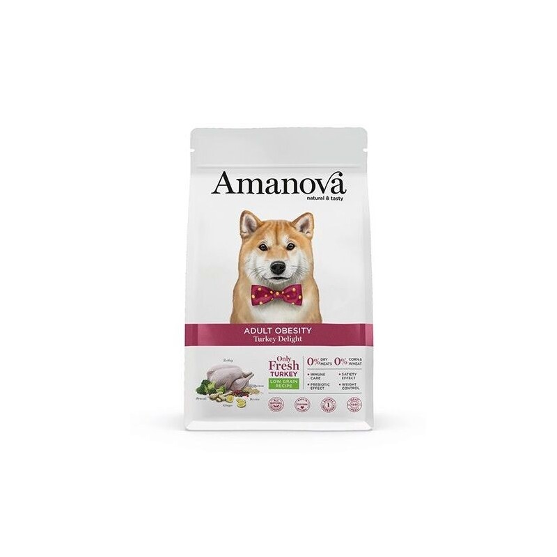 Trockenfutter für Hunde Amanova Obesity