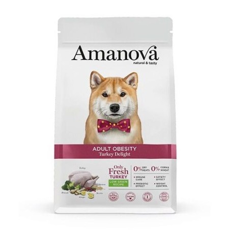 Trockenfutter für Hunde Amanova Obesity