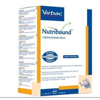 Nahrungsergänzungsmittel für Hunde Virbac Nutribound (x3)
