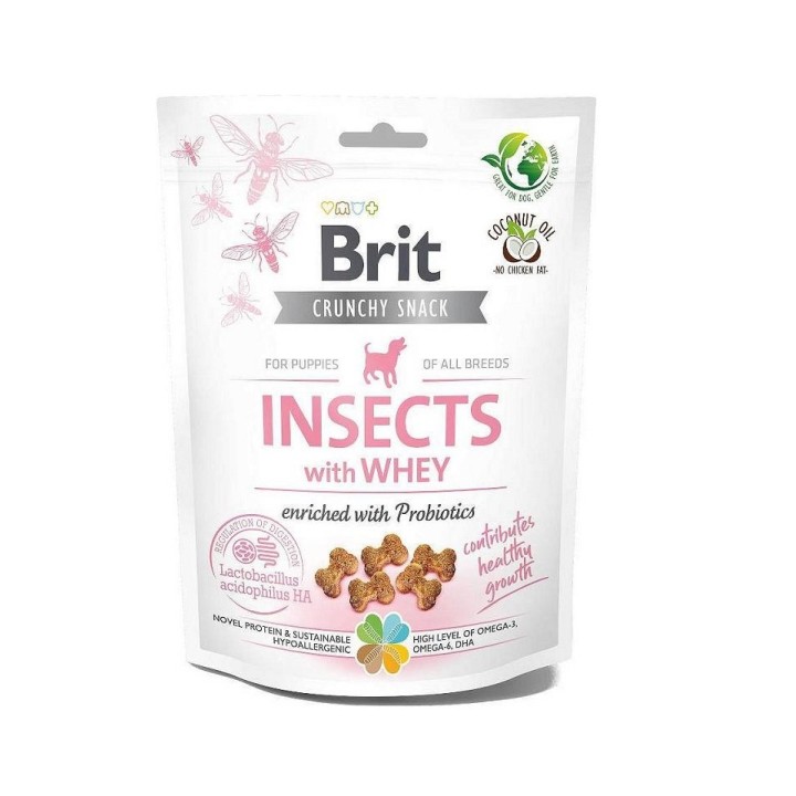 BRIT Care Dog Crunchy Cracker Puppy Insect 200 g