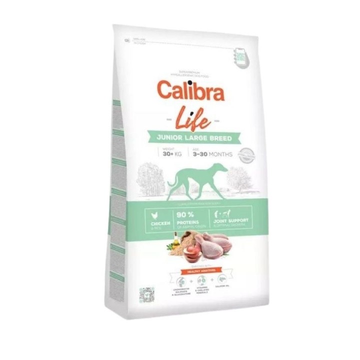 CALIBRA Dog Life Junior Large Breed Chicken 12 kg