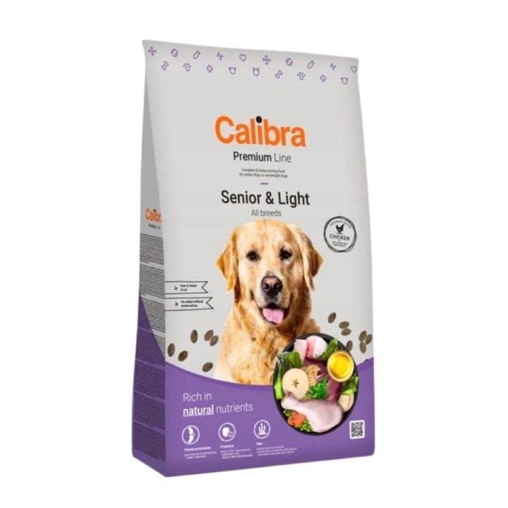 CALIBRA Dog Premium Line Senior&amp,Light 12 kg