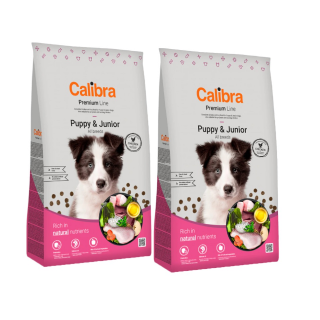 CALIBRA Dog Premium Line Puppy&amp,Junior 24 kg (2 x 12 kg)