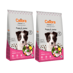 CALIBRA Dog Premium Line Puppy&amp,Junior 24 kg (2 x 12 kg)