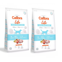 CALIBRA Dog Life Junior Medium Breed Chicken 24 kg (2 x 12 kg)