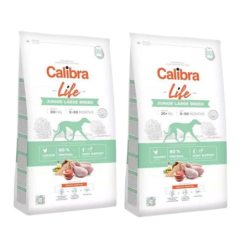 CALIBRA Dog Life Junior Large Breed Chicken 24 kg (2 x 12 kg)