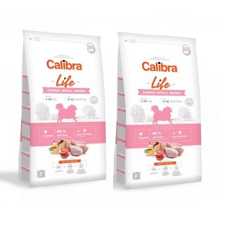 CALIBRA Dog Life Junior Small Breed Chicken 12 kg (2 x 6 kg)
