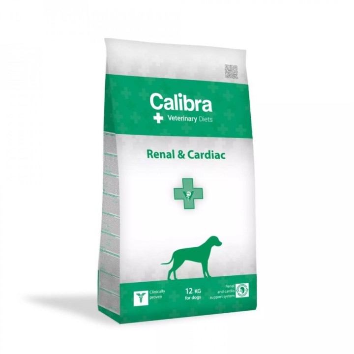 CALIBRA Veterinary Diet Dog Renal &amp, Cardiac 12 kg