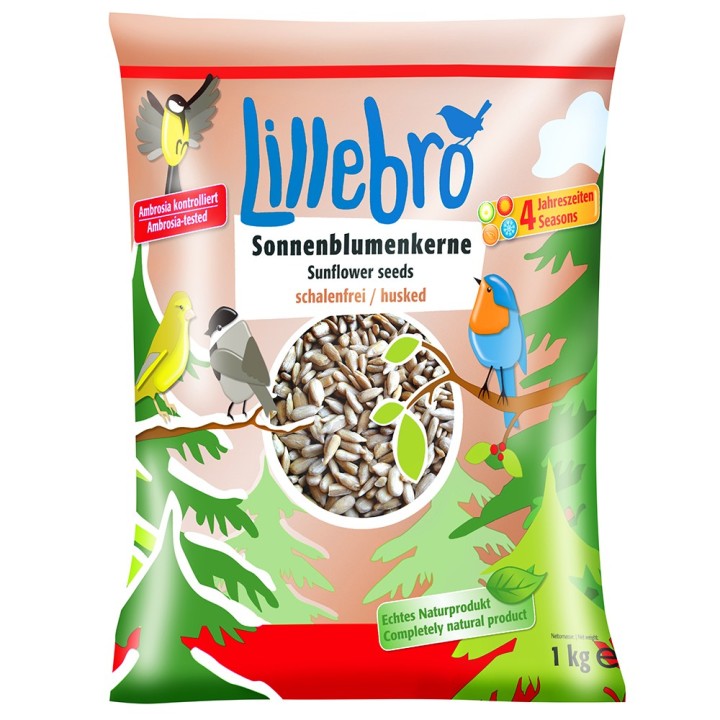 Lillebro geschälte Sonnenblumenkerne zum Sonderpreis! - 1 kg
