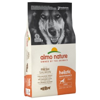 Sparpaket Almo Nature Holistic 2 x 12 kg - Large Mix: Huhn & Reis/ Lachs & Reis