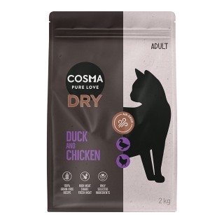 Cosma Air-dried Trockenfutter 2 kg zum Aktionspreis! - Ente & Huhn