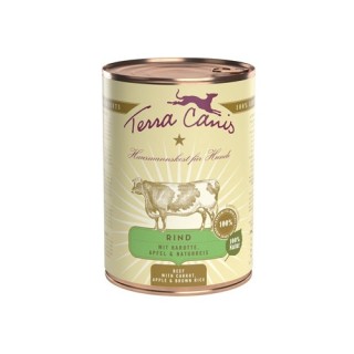 Terra Canis Classic Rind mit Karotte - 6 x 400 g