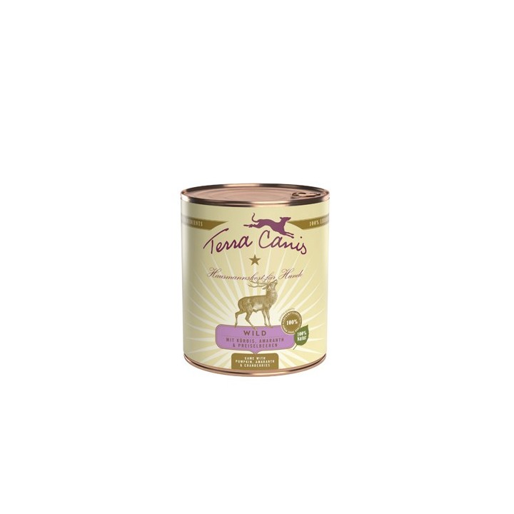 Terra Canis Classic Wild mit Kürbis - 6 x 800 g