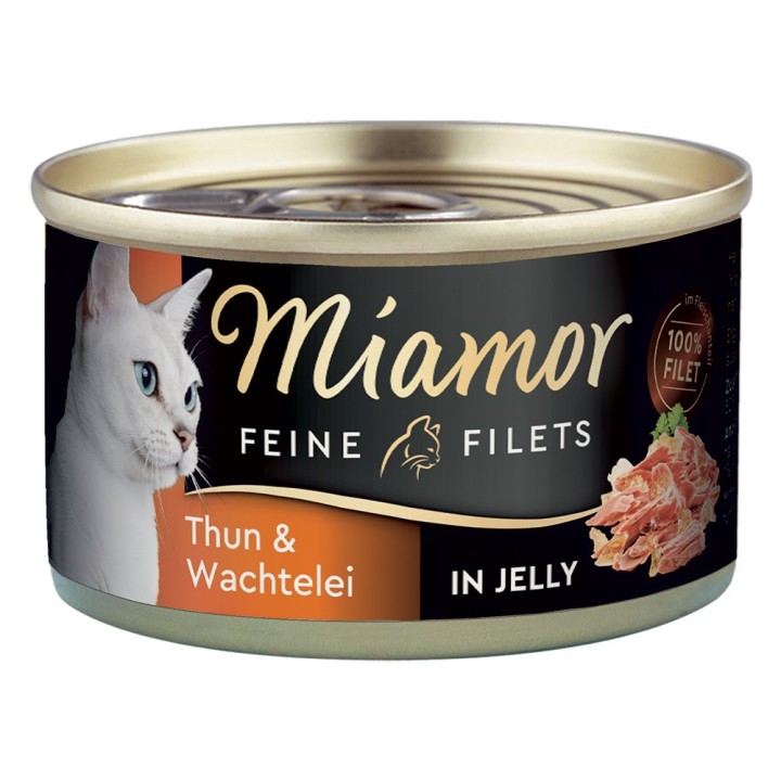 Sparpaket Miamor Feine Filets 24 x 100 g - Mixpaket 2 (4 Sorten)