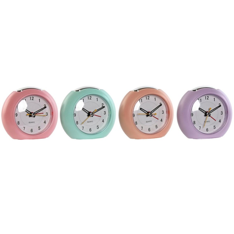 Bordur Home ESPRIT Rosa Koralle Lila 10 x 4,7 x 9 cm