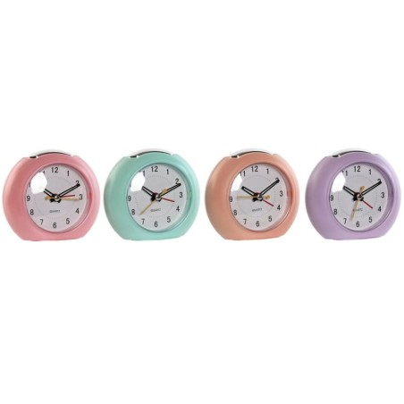 Bordur Home ESPRIT Rosa Koralle Lila 10 x 4,7 x 9 cm