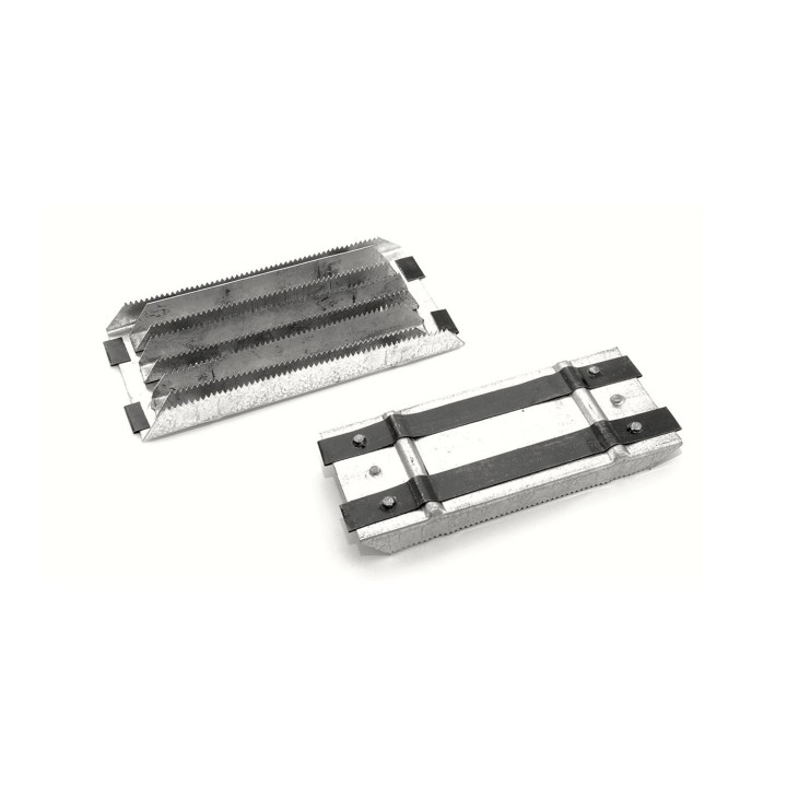 Metallische Currybürste für Pferde Umbria Equitazione