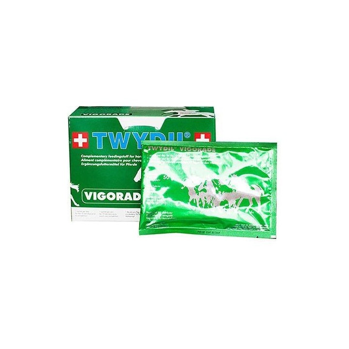 Nahrungsergänzungsmittel für Pferde TWYDIL Vigorade Sach (x10)