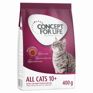400 g Concept for Life zum Probierpreis! - All Cats 10 +