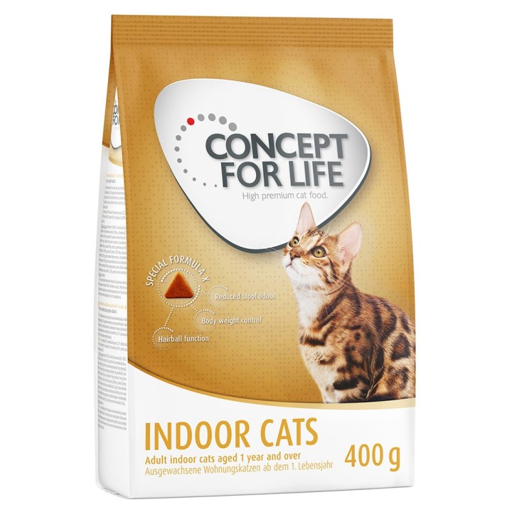 400 g Concept for Life zum Probierpreis! - Indoor Cats
