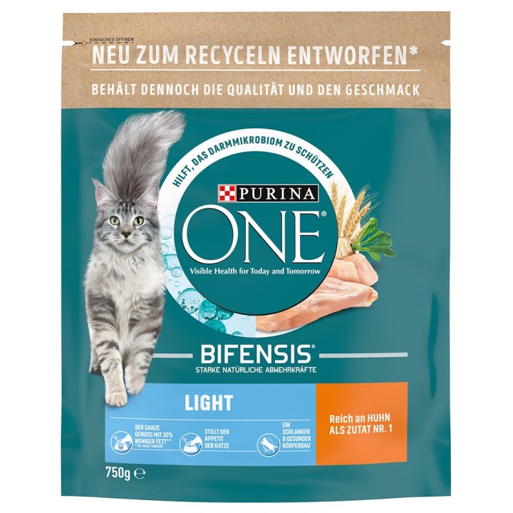 750 g / 1,4 kg PURINA ONE zum Sonderpreis! - 750 g Light