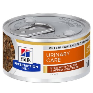 20 + 4 gratis! 24 x 82 g Hill's Prescription Diet - c/d Urinary Care mit Huhn & Gemüse