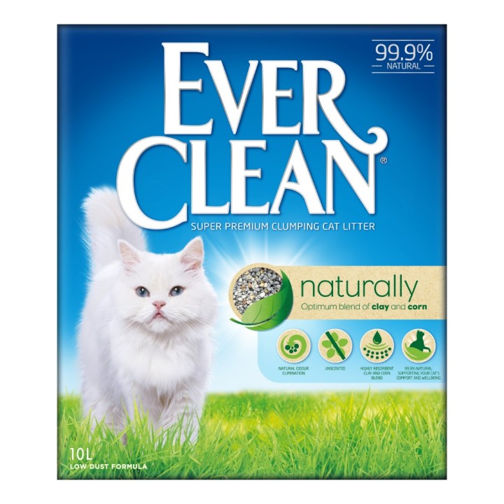 2-fach zooPunkte auf 10 l Ever Clean® Katzenstreu - Naturally
